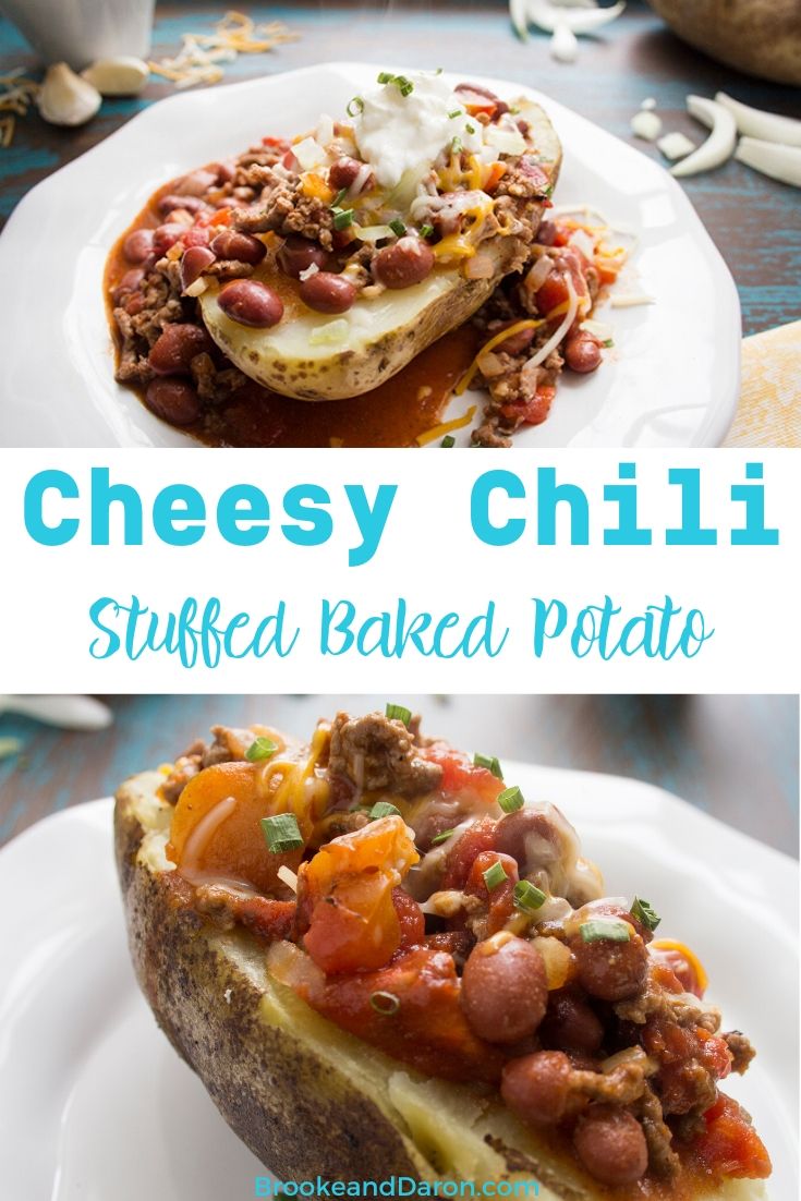 Cheesy Baked Chili Potato Recipe | WW Friendly Dinner Recipe
