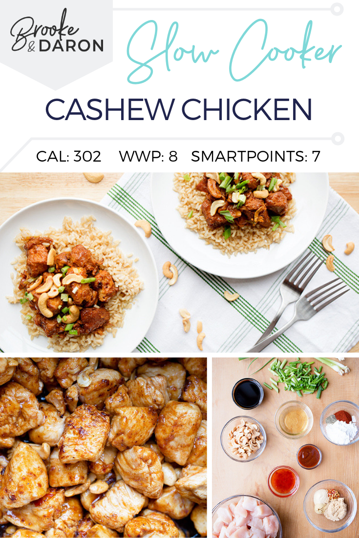 slow cooker cashew chicken 