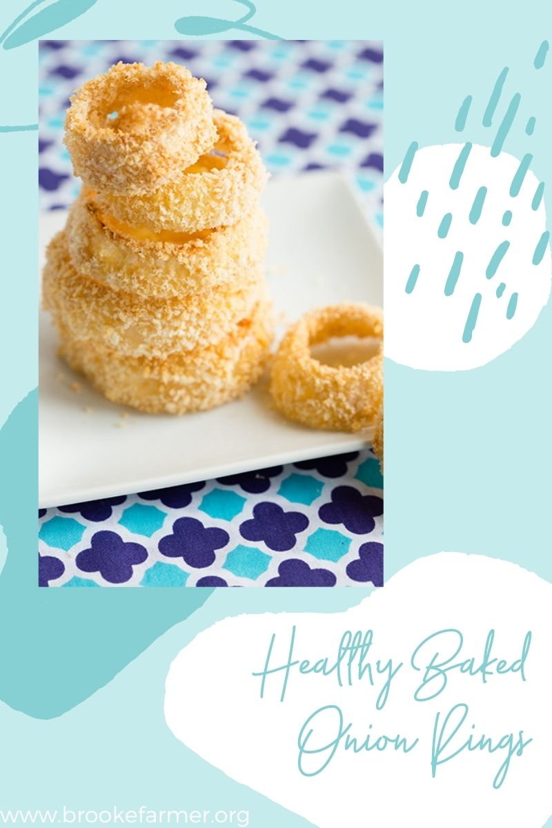 Healthy Baked Onion Rings