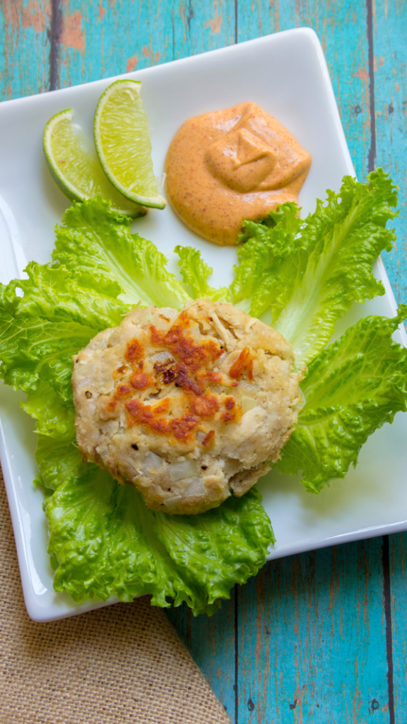 Easy Tuna Cakes with Chipotle Mayo Recipe | Healthy Recipes