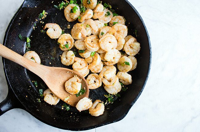 how to make shrimp and grits shrimp in skillet