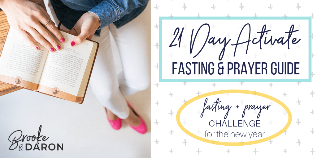 21 day activate prayer and fasting challenge