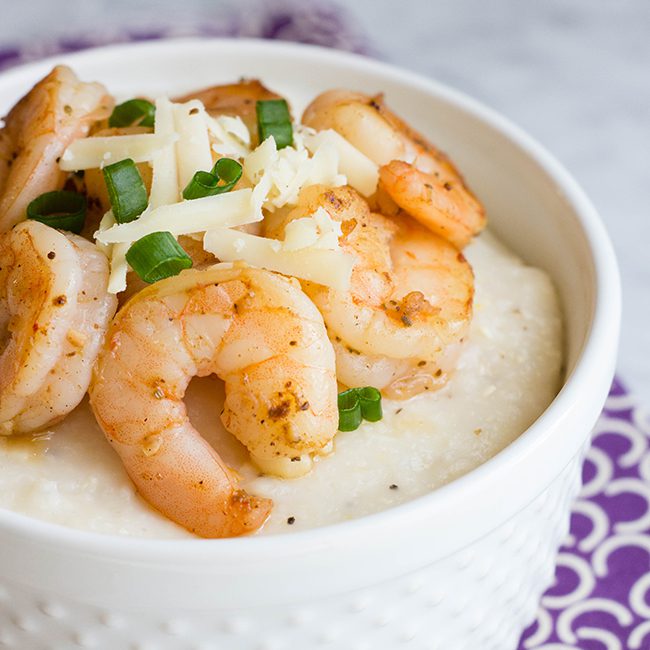 Healthy Cajun Shrimp and Grits Recipe