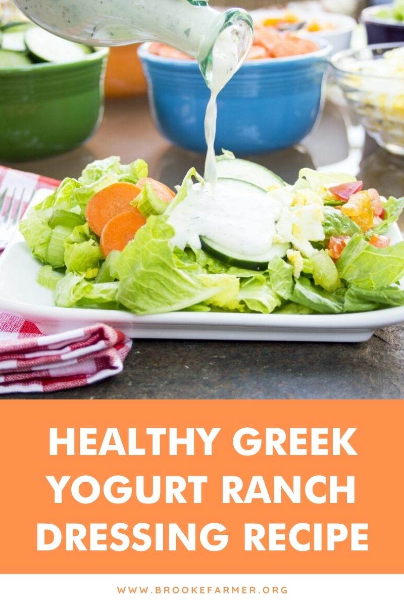Healthy Greek Yogurt Ranch Dressing
