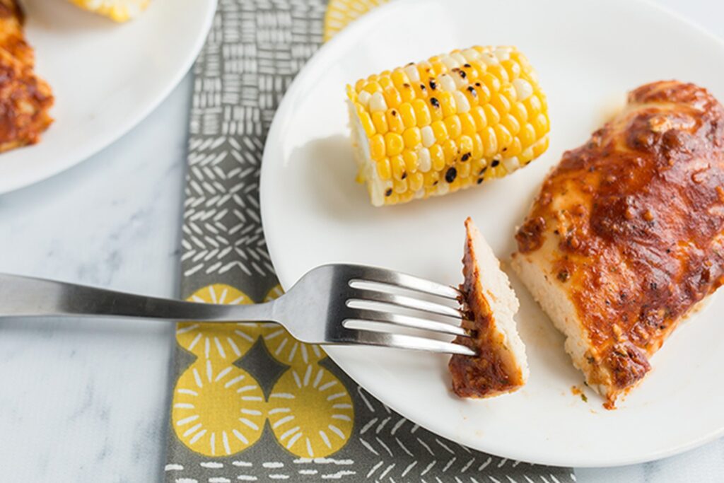 4 Ingredient Barbecue Ranch Chicken