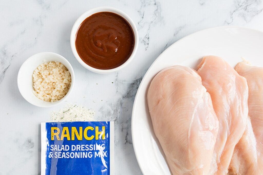 bbq ranch baked chicken ingredients