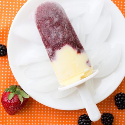 Mixed Berry Smoothie Fruit Popsicles Recipe