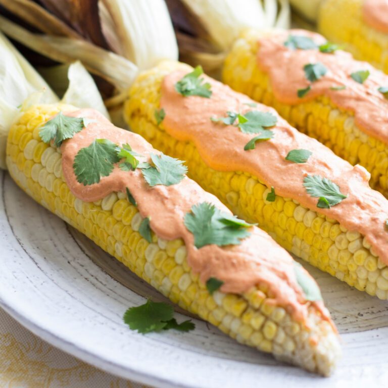 Chipotle Lime Mexican Corn on the Cob Recipe