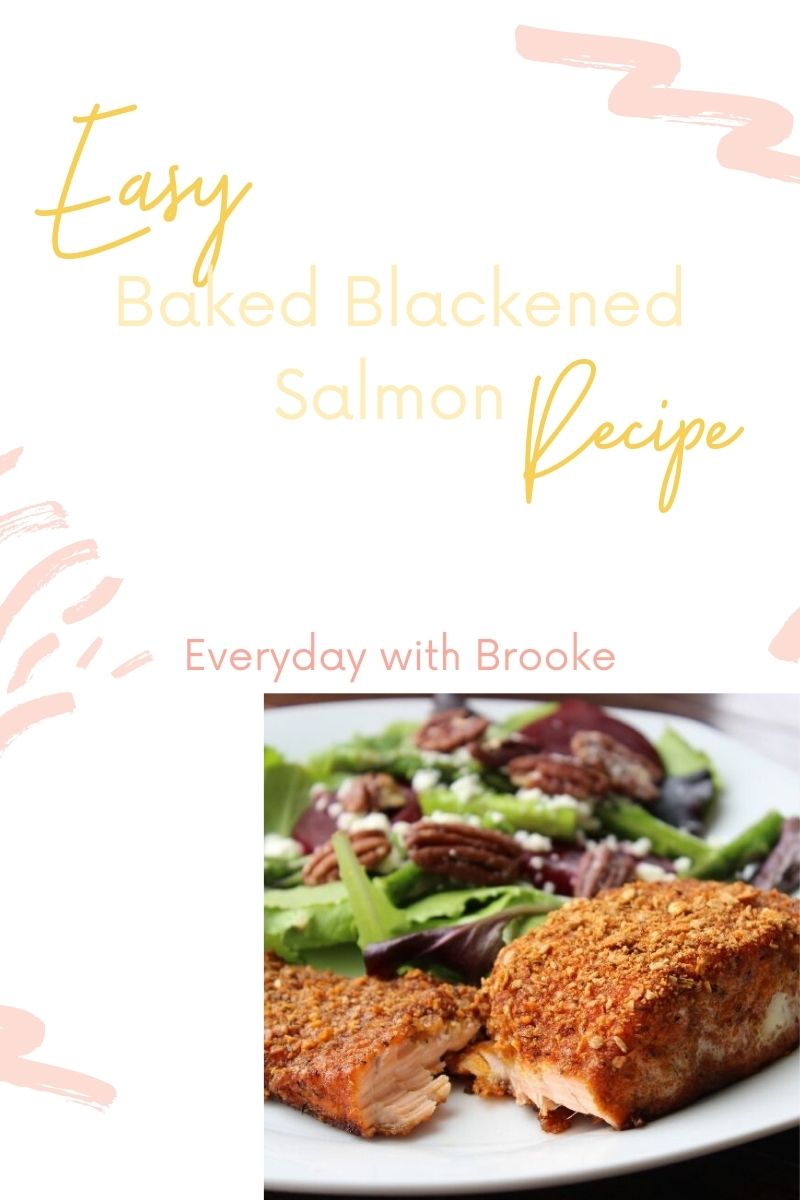 Easy Baked Blackened Salmon Recipe