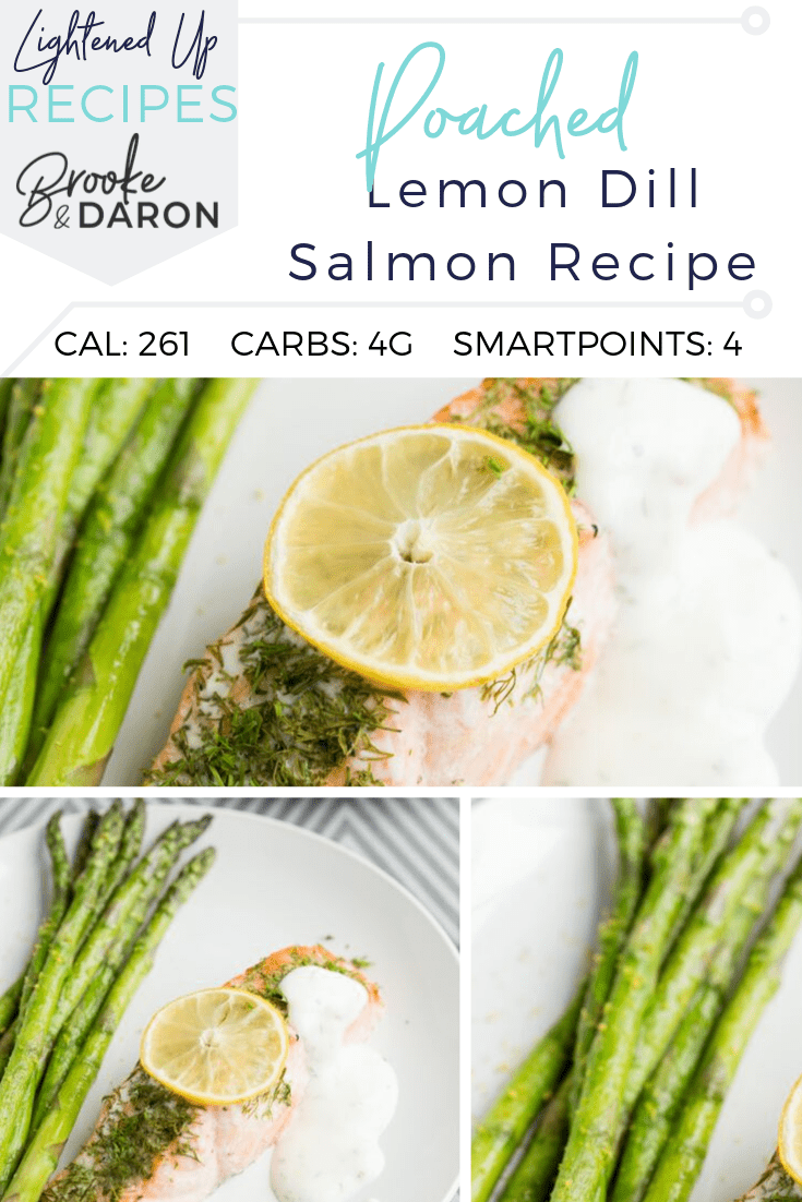 Poached Lemon Dill Salmon Recipe