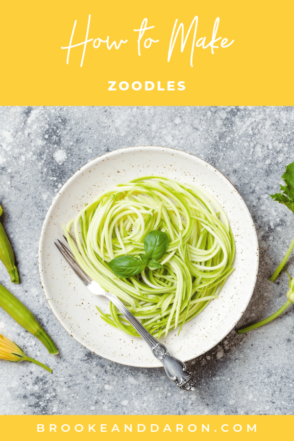 How to Make Zoodles Healthy Kitchen Tutorial Low Carb Tips