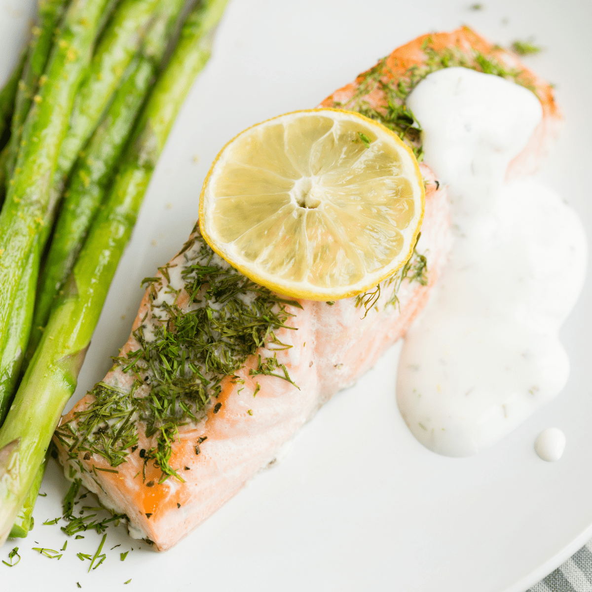 Poached Lemon Dill Salmon Recipe 6142