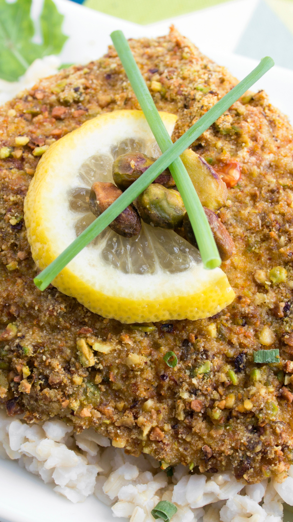 Best Pistachio Crusted Halibut