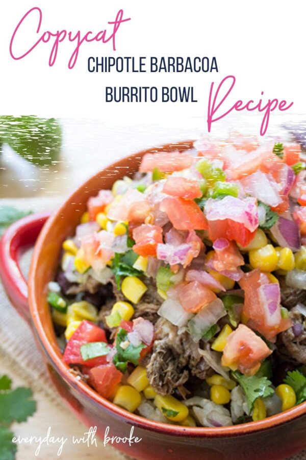 Copycat Chipotle Barbacoa Burrito Bowl | Brooke and Daron