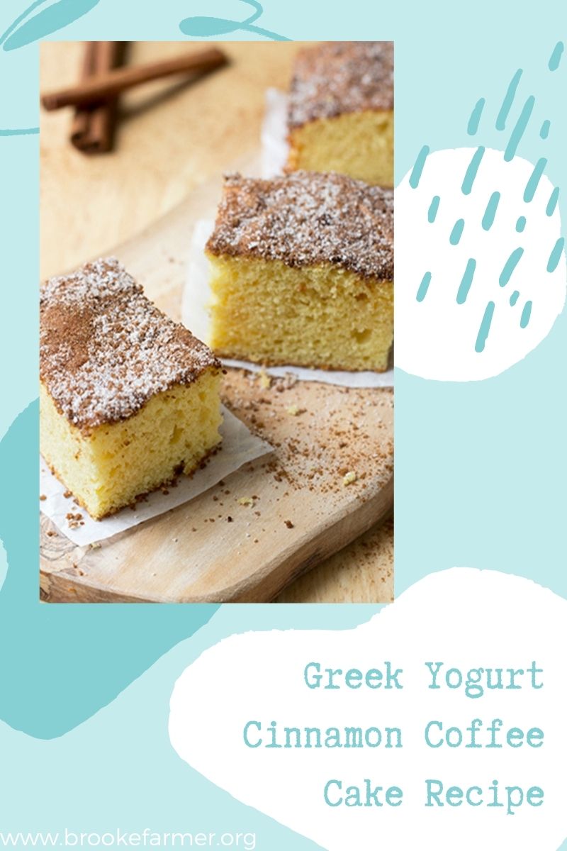 Greek Yogurt Cinnamon Coffee Cake Recipe