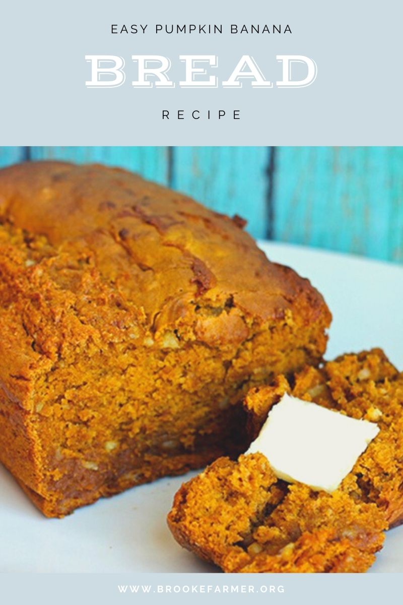 Easy Pumpkin Banana Bread Recipe