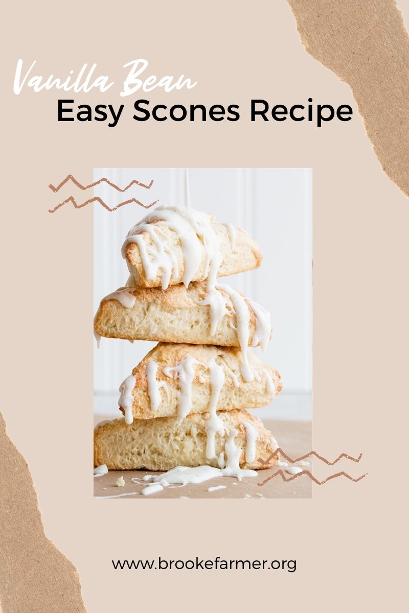Vanilla Bean Easy Scones Recipe