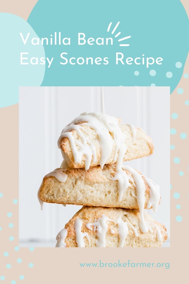 Vanilla Bean Easy Scones Recipe