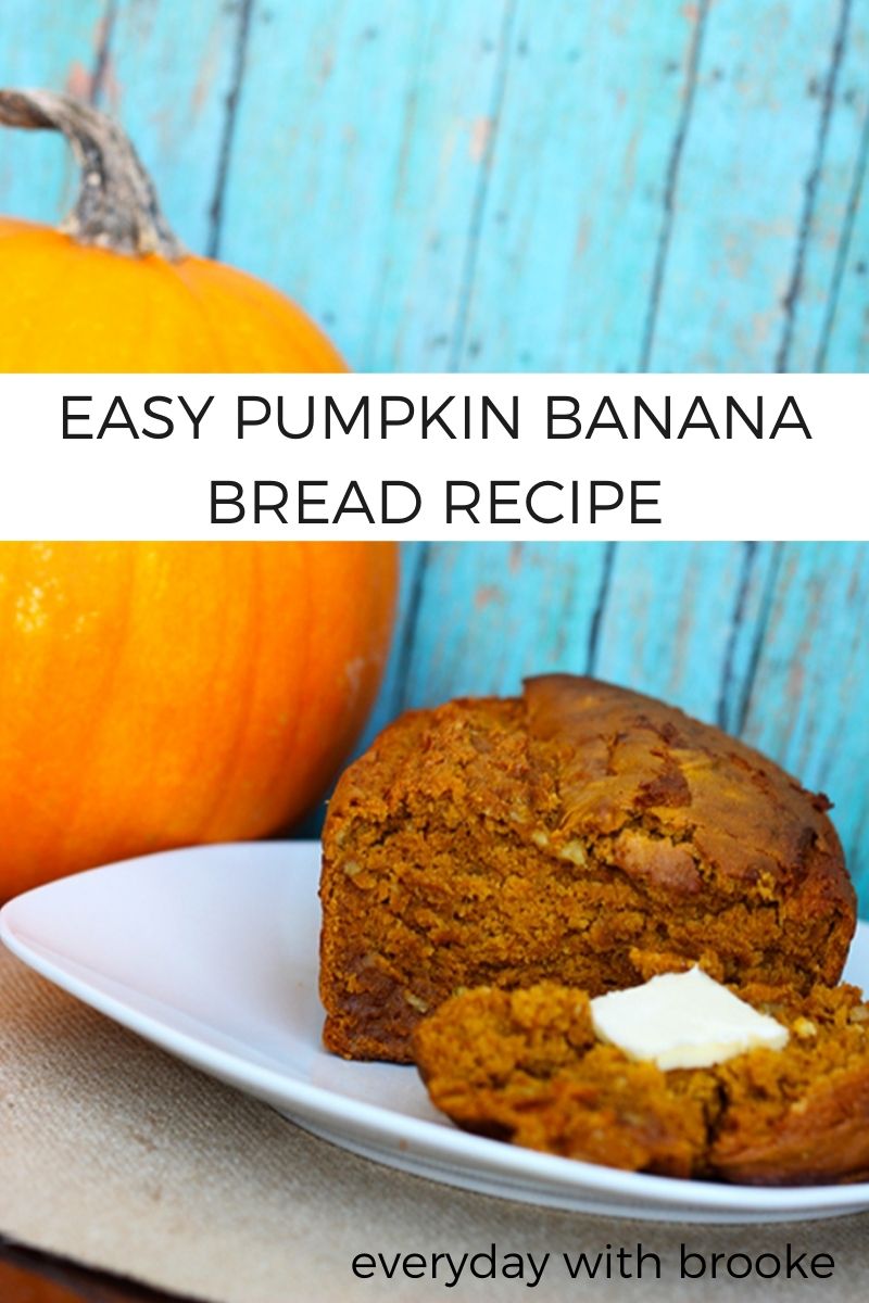 Easy Pumpkin Banana Bread Recipe