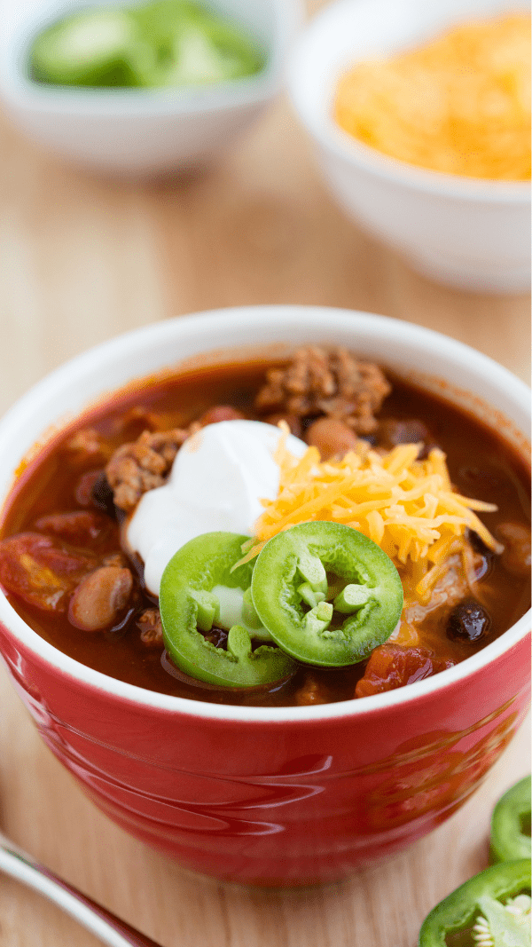 Healthier Ground Turkey Chili Recipe