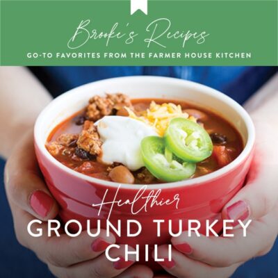 Healthier Ground Turkey Chili Recipe