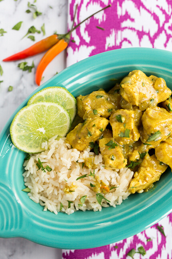 Easy One Pot Thai Chicken Curry and Rice Recipe