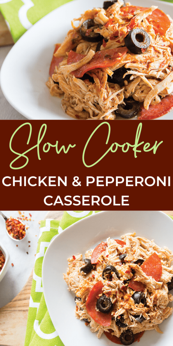 Keto Slow Cooker Chicken and Pepperoni Low Carb Recipe