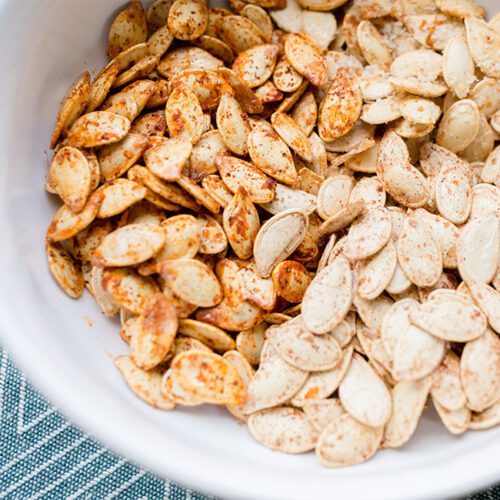 Easy Roasted Pumpkin Seeds with 3 Flavor Options