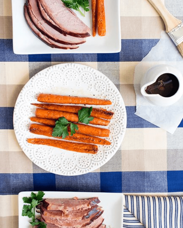 Spiral Slow Cooker Ham with Brown Sugar