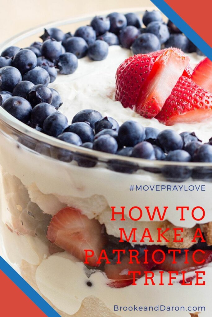 Patriotic trifle recipe