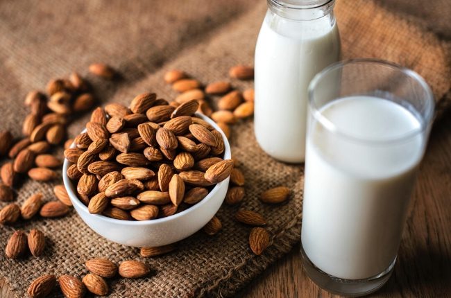 8 simple tips to detox your body almond milk