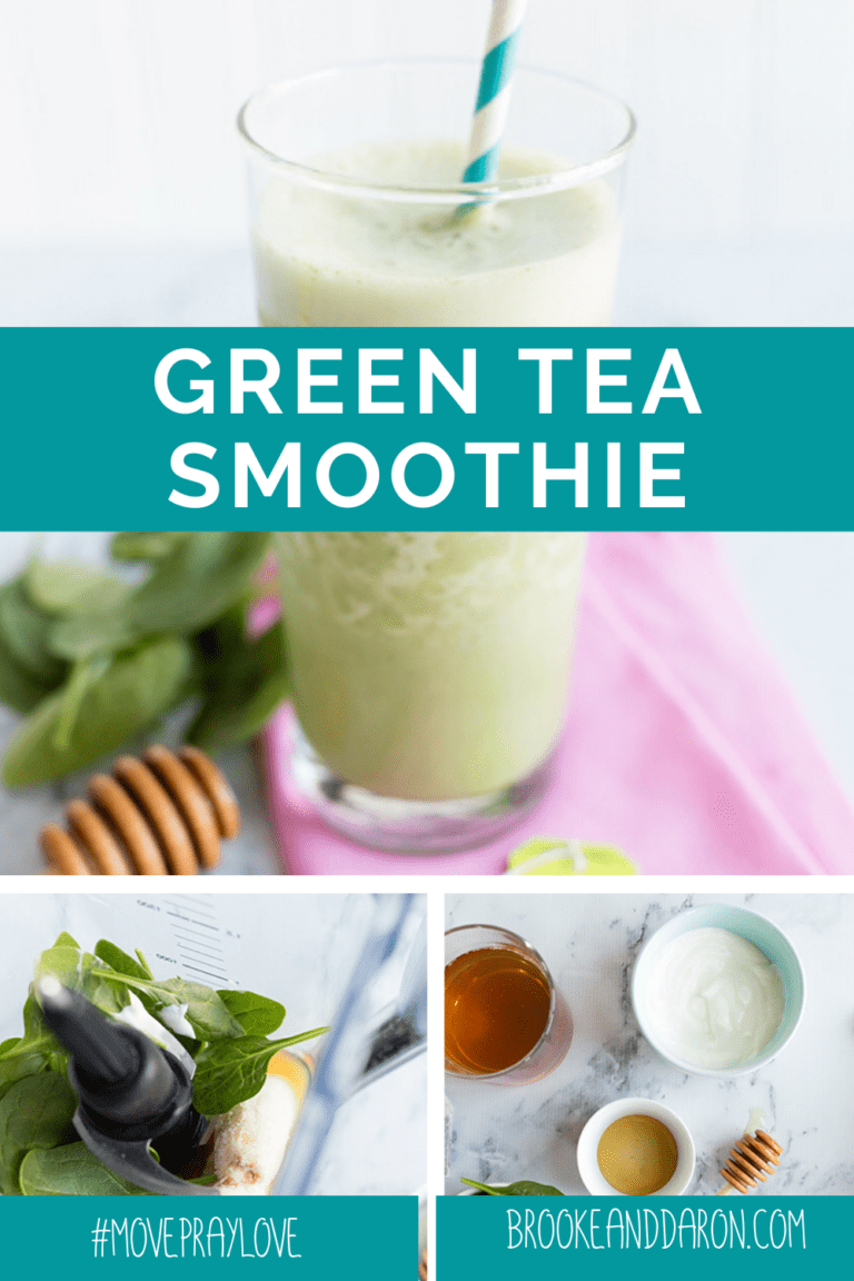 Healthy Green Tea Smoothie Recipe Brooke and Daron