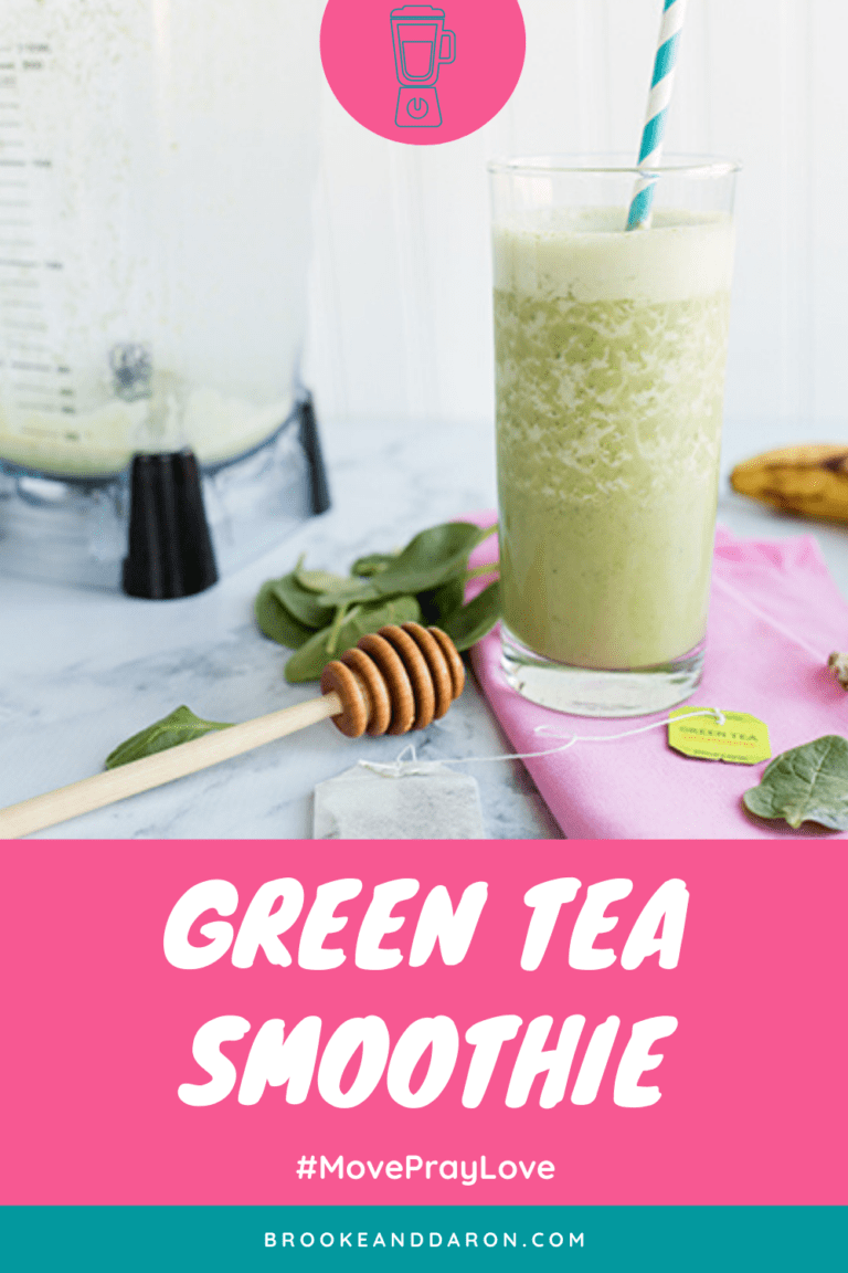 Healthy Green Tea Smoothie Recipe Brooke and Daron