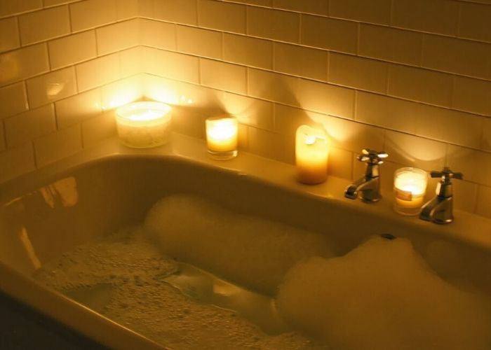 bathtub candles