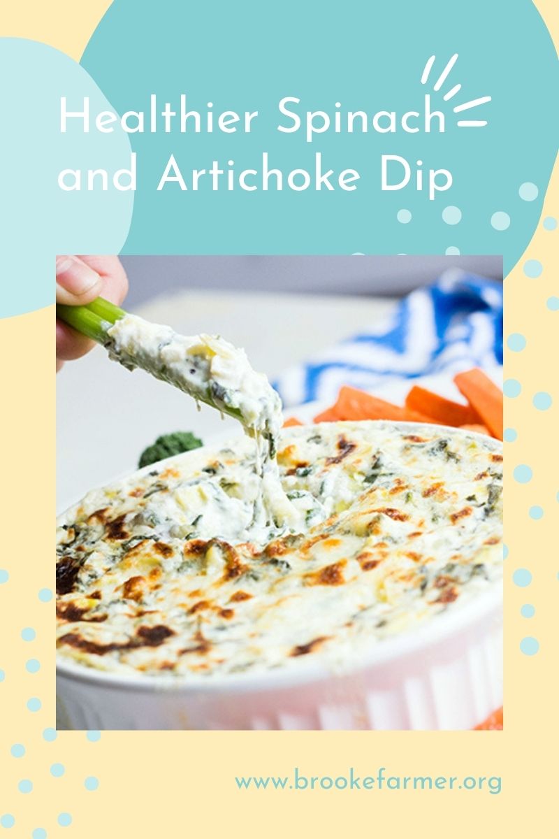 Healthier Spinach and Artichoke Dip