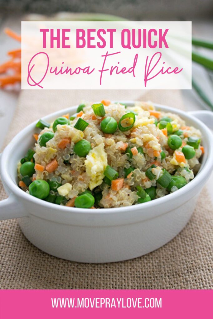 pinterest pin quinoa fried rice 