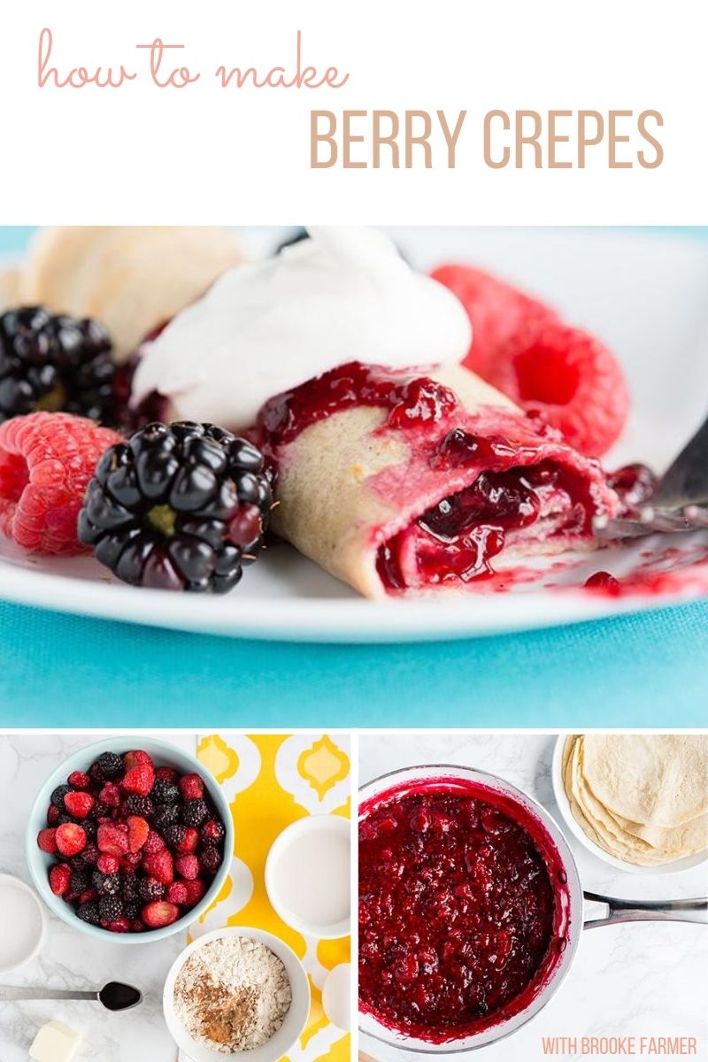 How To Make Berry Crepes