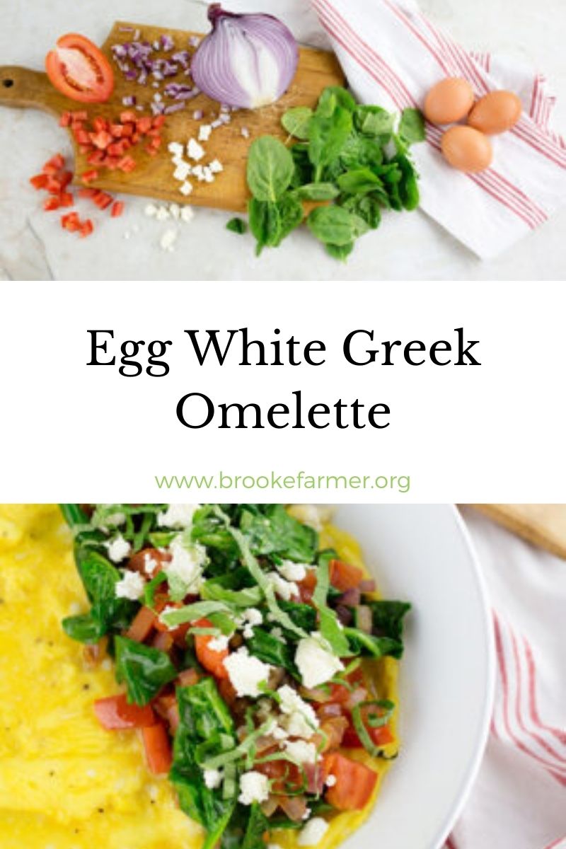 Egg White Greek Omelette