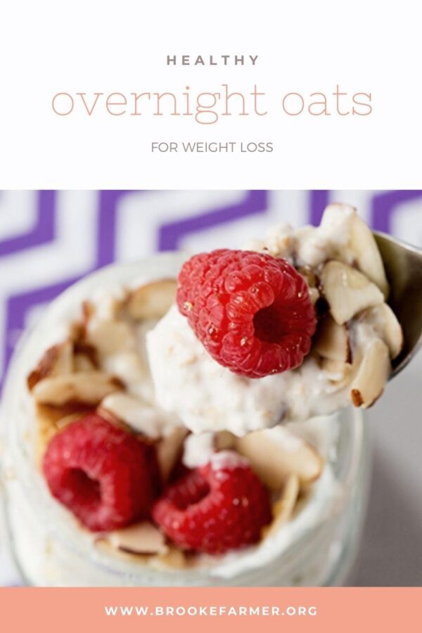 The Easiest Healthy Overnight Oats for Weight Loss