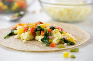Filling for Healthy Breakfast Burritos