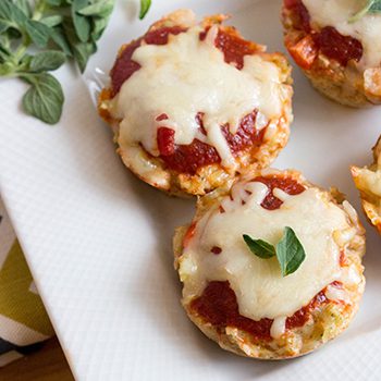 Easy Chicken Parm Meatloaf Muffins