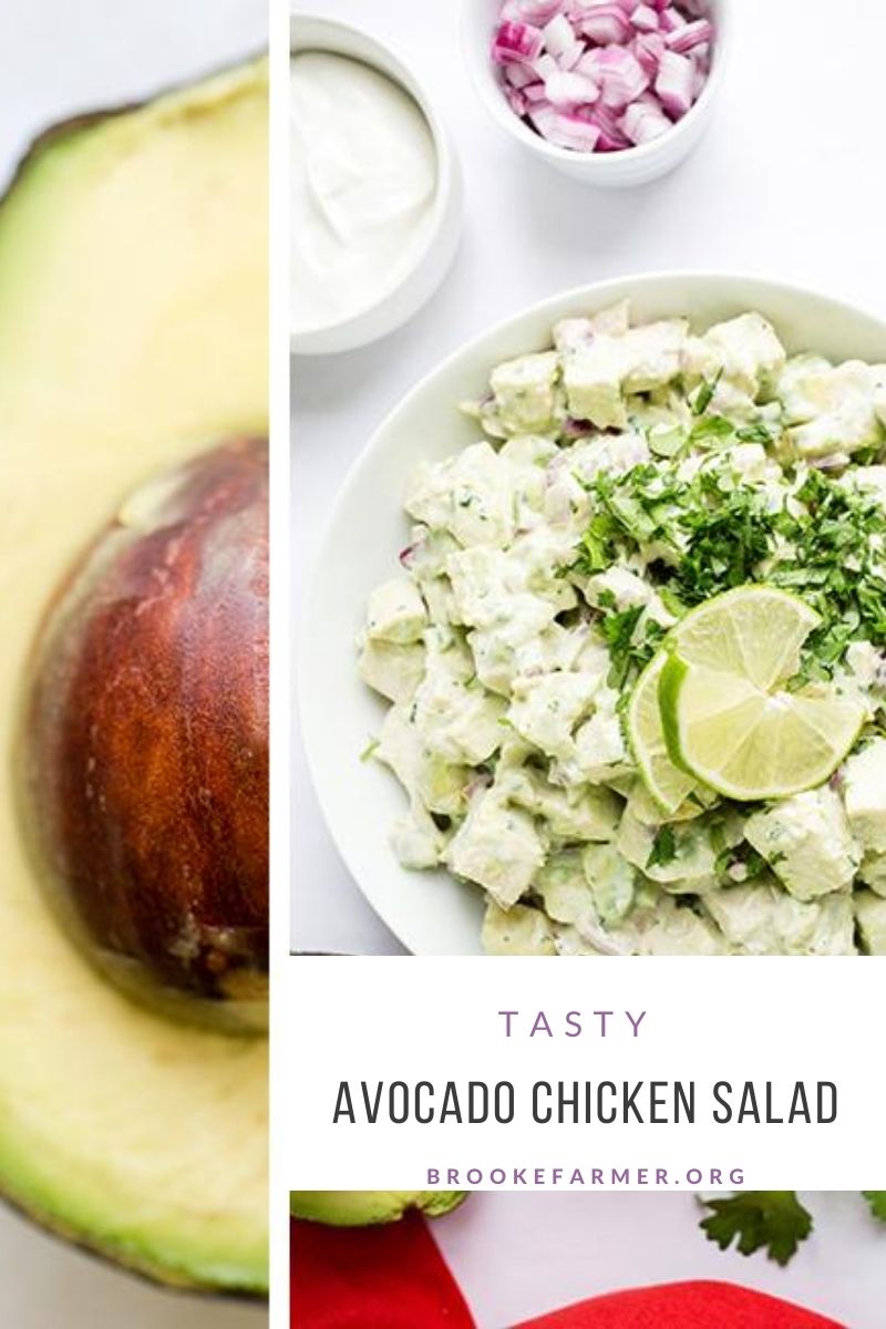 Tasty Avocado Chicken Salad