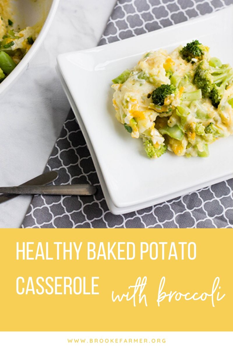 Crowd-Pleasing Healthy Baked Potato Casserole with Broccoli