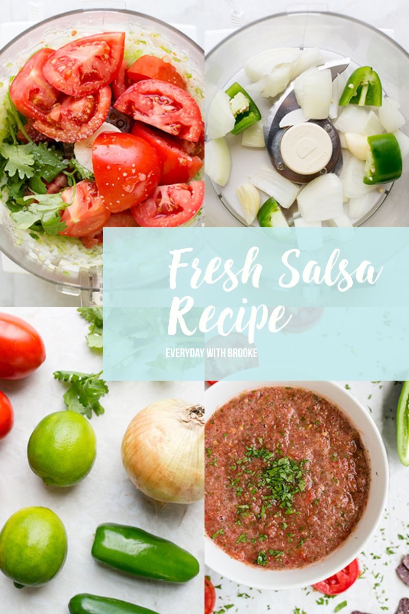 How to Make Fresh Salsa Recipe