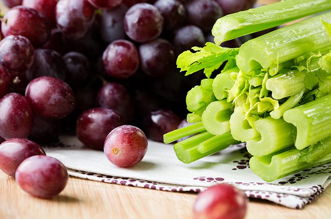 Celery and Grapes