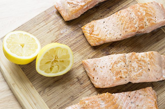 salmon foods to get glowing skin