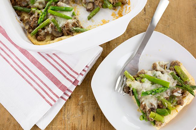 Close Up of Casserole on Plate