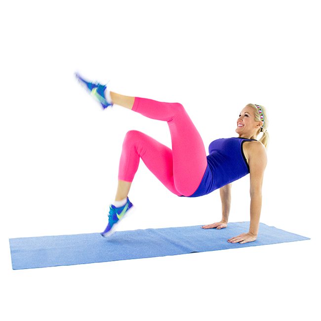 Switch Kicks for 18 Full Body Moves For a Total Body Workout 