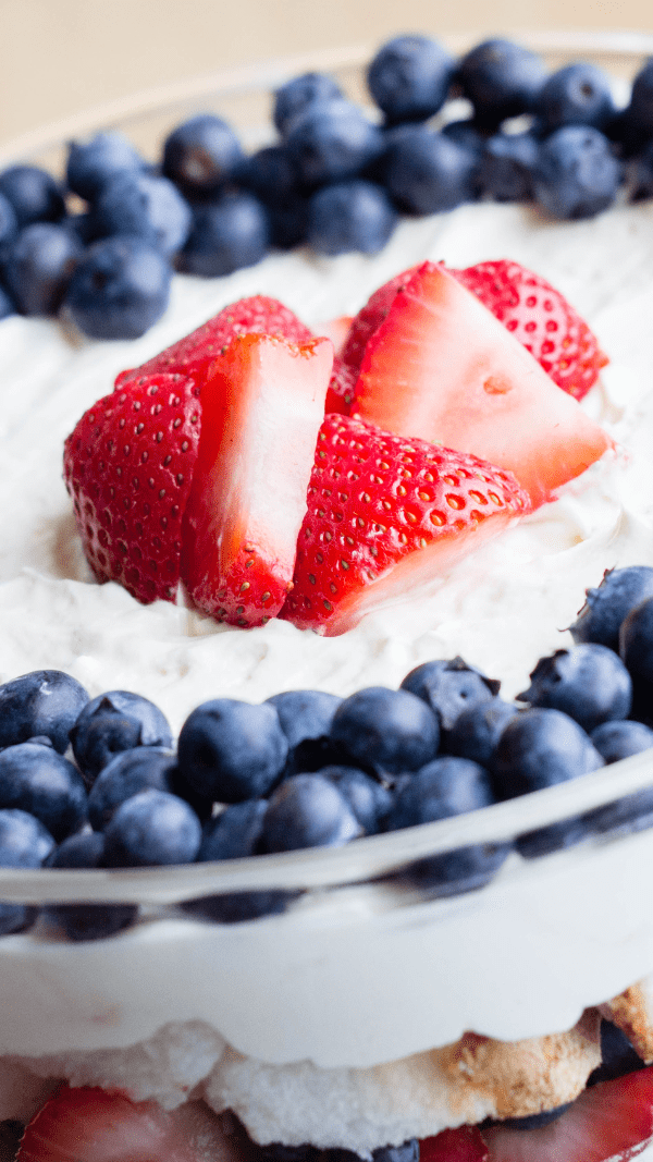 Red White and Blue Trifle recipe