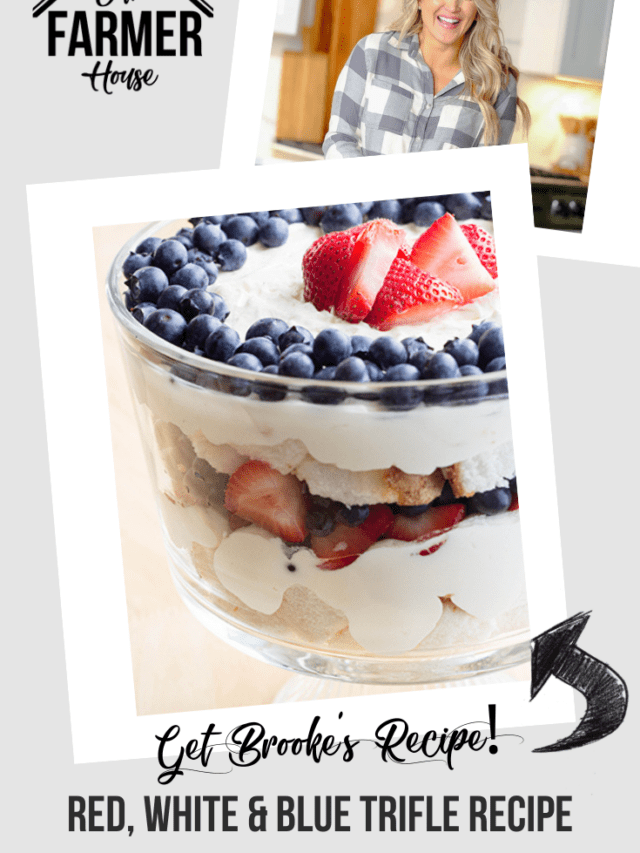 Red, White and Blue Trifle Recipe